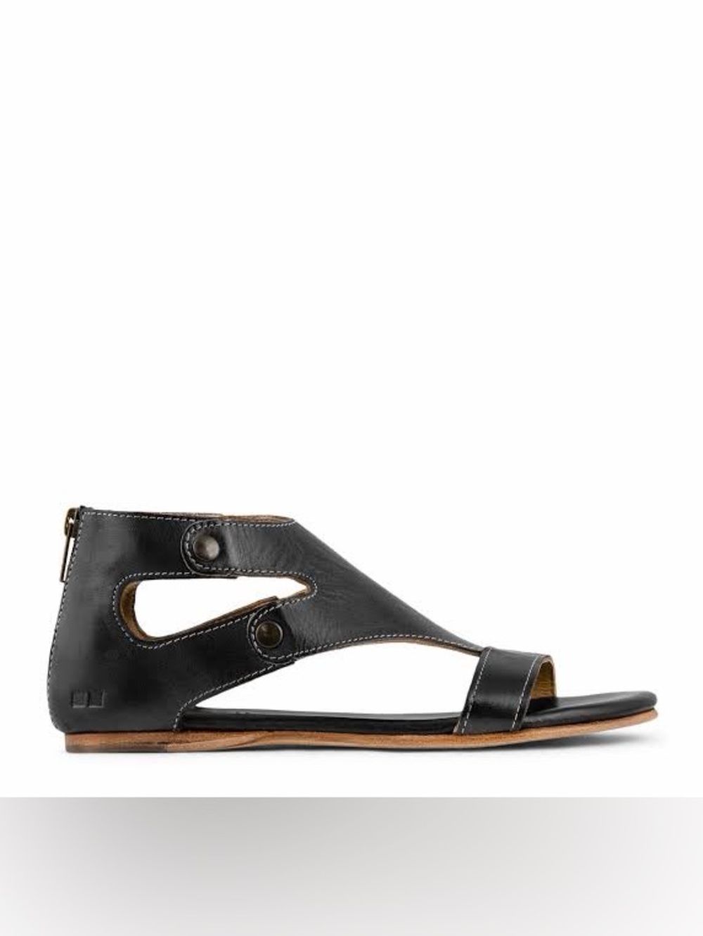 Bed Stu Soto Women's Sandal in Black Rustic Size 8